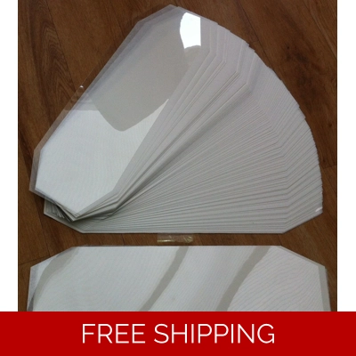 SCORPION Sand / Shot Blast outer Visors x 100